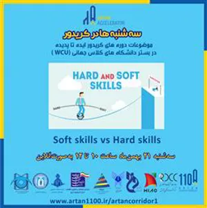 مجموعه کارگاه های مجازی (وبینار) " سه شنبه ها در کریدور"  سه شنبه هر هفته مطابق با زمان و عنوان تعیین شده