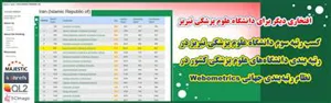 کسب رتبه سوم دانشگاه علوم پزشکی تبریز در رتبه بندی دانشگاه‌های علوم پزشکی کشور در نظام رتبه‌بندی جهانی Webometrics 